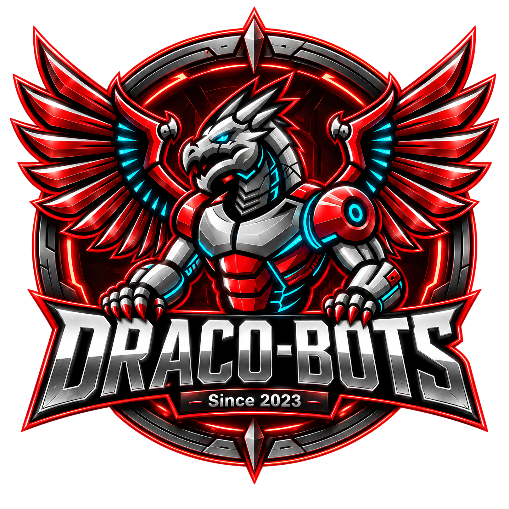 Draco-Bots National Robotics Team logo
